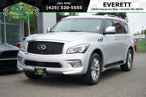 2017 Infiniti QX80 for sale at West Coast AutoWorks in Everett WA