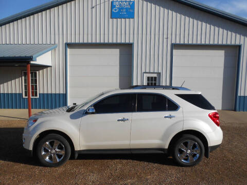 2013 Chevrolet Equinox for sale at Benney Motors in Parker SD