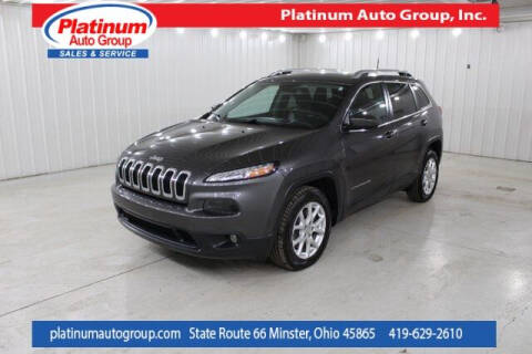 2018 Jeep Cherokee for sale at Platinum Auto Group Inc. in Minster OH