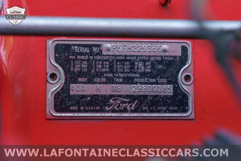 1956 Ford Thunderbird