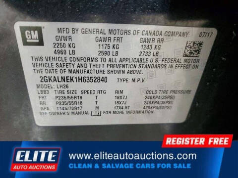 2017 GMC Terrain SLE-2
