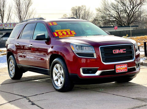 2015 GMC Acadia for sale at SOLOMA AUTO SALES in Grand Island NE