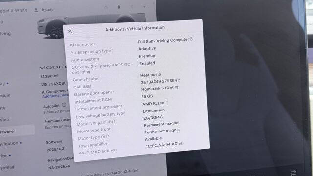 2023 Tesla Model X Standard Range