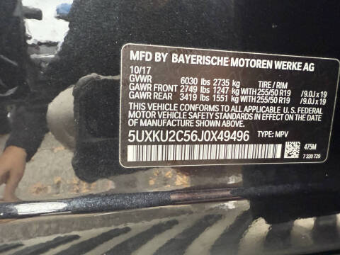 2018 BMW X6 xDrive35i