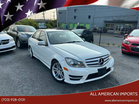 2012 Mercedes-Benz C-Class for sale at All American Imports in Alexandria VA