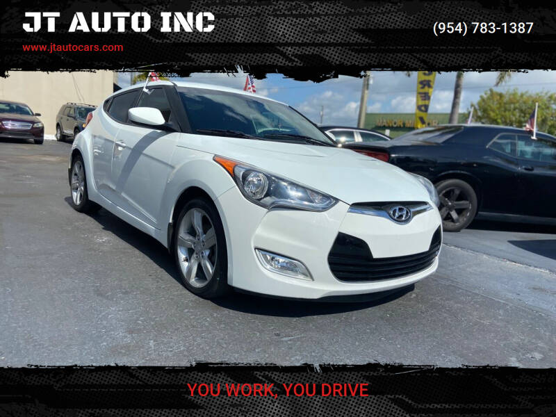 2013 Hyundai Veloster for sale at JT AUTO INC in Oakland Park FL