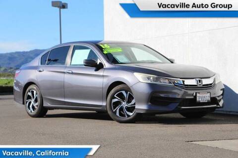 2016 Honda Accord for sale at VACAVILLE VOLKSWAGEN HONDA in Vacaville CA