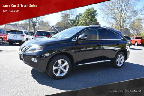 2015 Lexus RX 350 for sale at Apex Car & Truck Sales in Apex NC