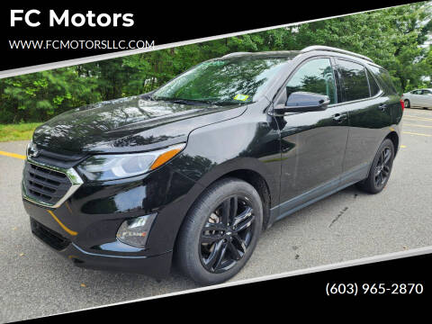 2020 Chevrolet Equinox for sale at FC Motors in Manchester NH