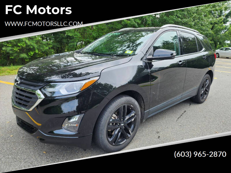 2020 Chevrolet Equinox for sale at FC Motors in Manchester NH