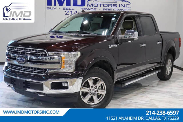 2018 Ford F-150 for sale at IMD MOTORS, INC in Dallas, TX