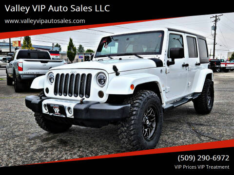 2013 Jeep Wrangler Unlimited for sale at Valley VIP Auto Sales LLC in Spokane Valley WA