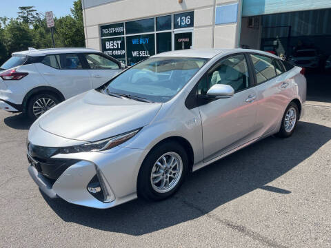 2021 Toyota Prius Prime for sale at Best Auto Group in Chantilly VA