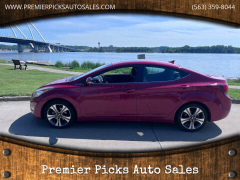 2014 Hyundai Elantra for sale at Premier Picks Auto Sales in Bettendorf IA