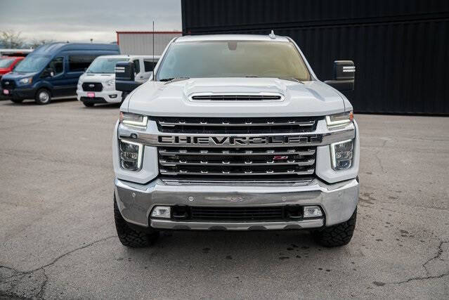 Used 2021 Chevrolet Silverado 2500HD LTZ with VIN 1GC1YPEY2MF153096 for sale in Preston, ID