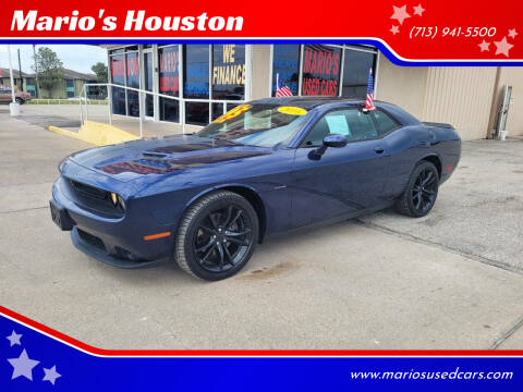 2016 Dodge Challenger for sale at Mario's Houston in Houston TX