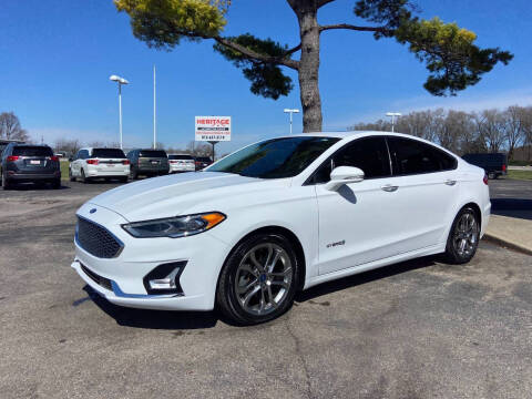 2019 Ford Fusion Hybrid for sale at Heritage Automotive Sales in Columbus in Columbus IN