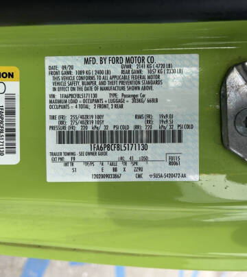 2020 Ford Mustang GT Premium