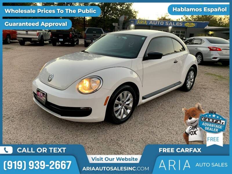 2014 Volkswagen Beetle for sale at ARIA AUTO SALES INC in Raleigh NC