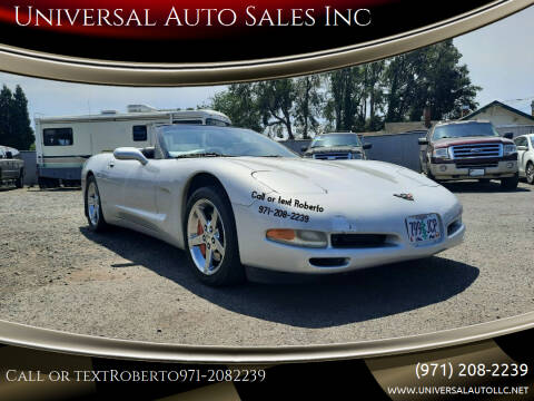 1998 Chevrolet Corvette for sale at Universal Auto Sales Inc in Salem OR