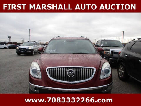 2011 Buick Enclave for sale at First Marshall Auto Auction in Harvey IL