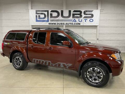 2017 Nissan Frontier for sale at DUBS AUTO LLC in Clearfield UT