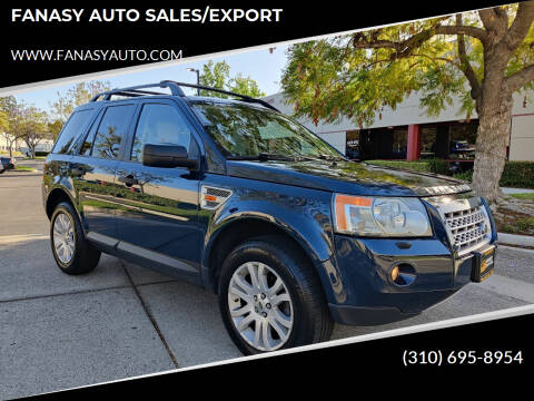 2008 Land Rover LR2 for sale at FANASY AUTO SALES/EXPORT in Yorba Linda CA