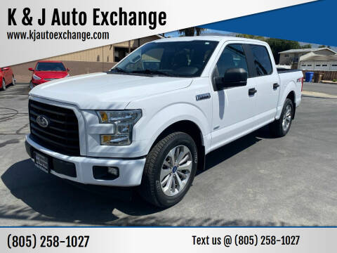2017 Ford F-150 for sale at K & J Auto Exchange in Santa Paula CA