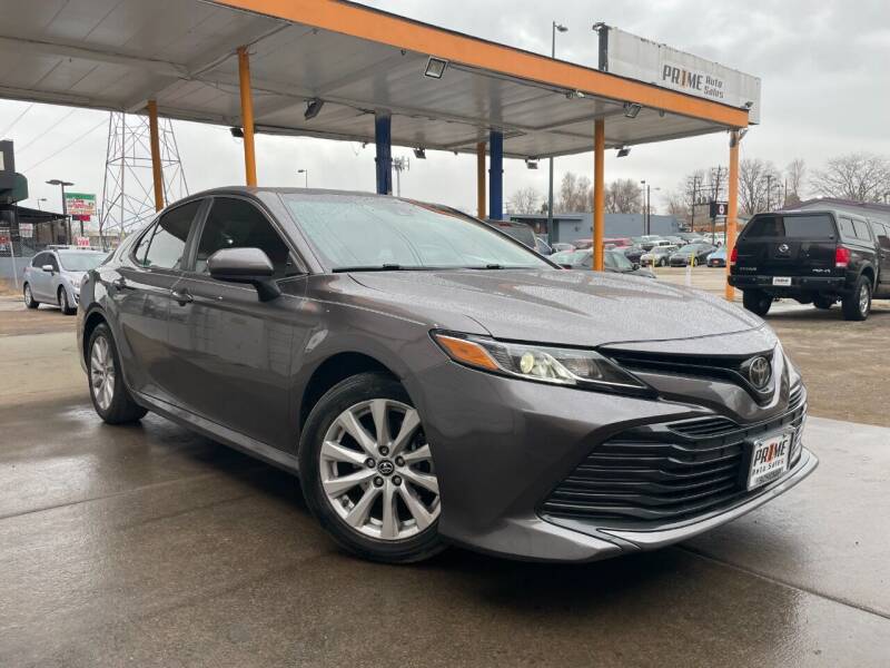 2018 Toyota Camry for sale at PR1ME Auto Sales in Denver CO