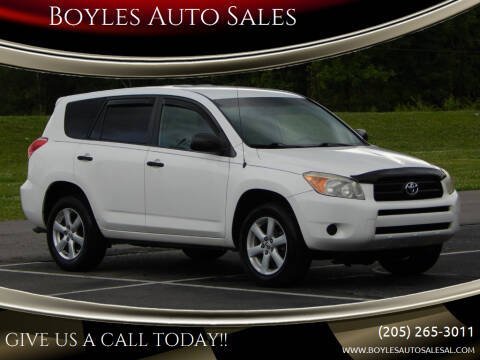 2007 Toyota RAV4 for sale at Boyles Auto Sales in Jasper AL