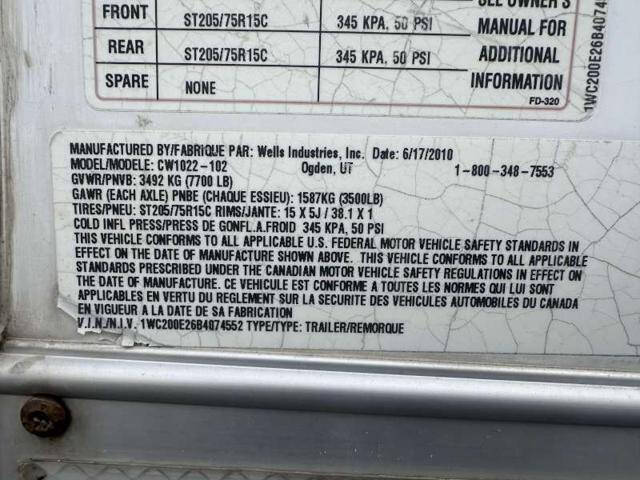 2011 Wells Cargo Unknown