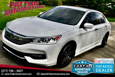 2016 Honda Accord for sale at Patton Automotive in Sheridan IN