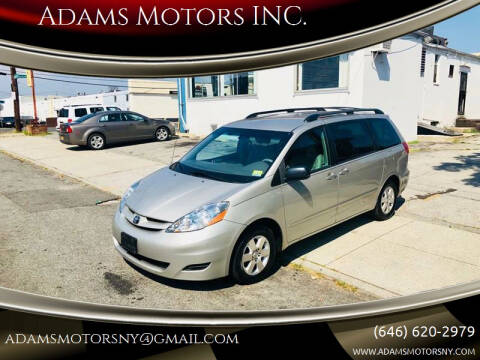 2007 Toyota Sienna for sale at Adams Motors INC. in Inwood NY