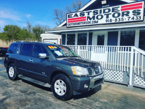 2006 Nissan Armada for sale at EASTSIDE MOTORS in Tulsa OK