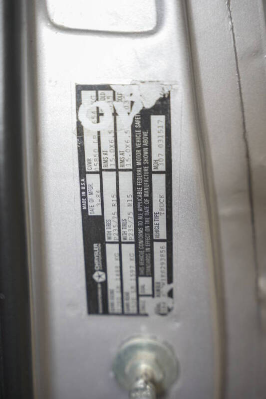 1984 Dodge Ramcharger 150