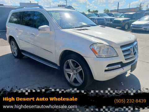 2011 Mercedes-Benz GL-Class for sale at High Desert Auto Wholesale in Albuquerque NM