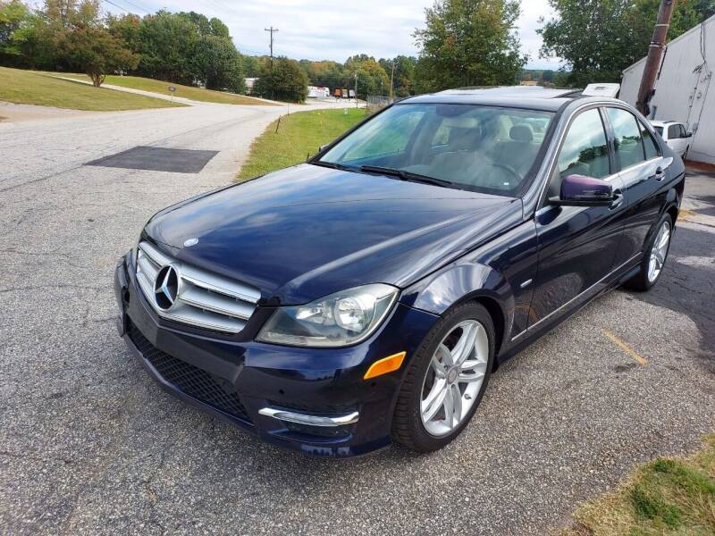 2012 Mercedes-Benz C-Class for sale at ALL AUTOS in Greer SC