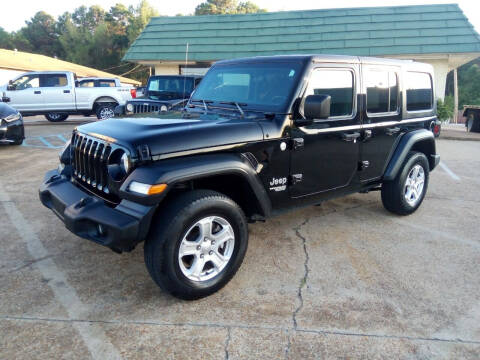 2020 Jeep Wrangler Unlimited for sale at CAPITAL CITY MOTORS in Brandon MS