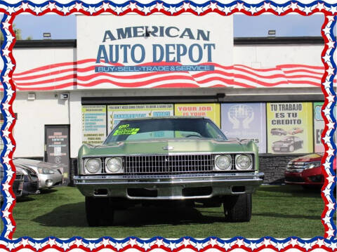1973 Chevrolet Caprice for sale at American Auto Depot in Modesto CA
