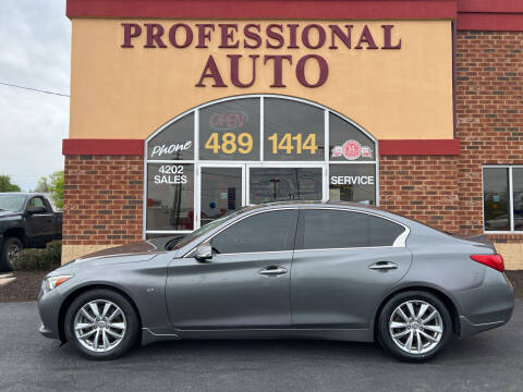 2015 Infiniti Q50 for sale at Professional Auto Sales & Service in Fort Wayne IN
