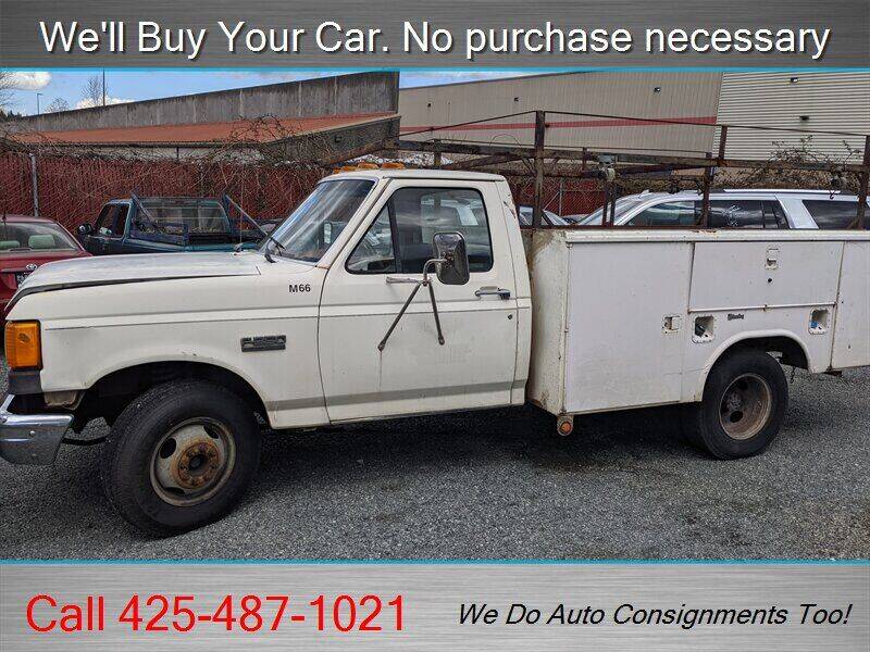 1991 Ford F-350 for sale at Platinum Autos in Woodinville WA