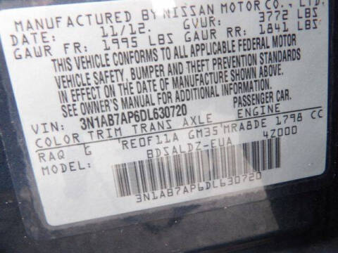 2013 Nissan Sentra SV