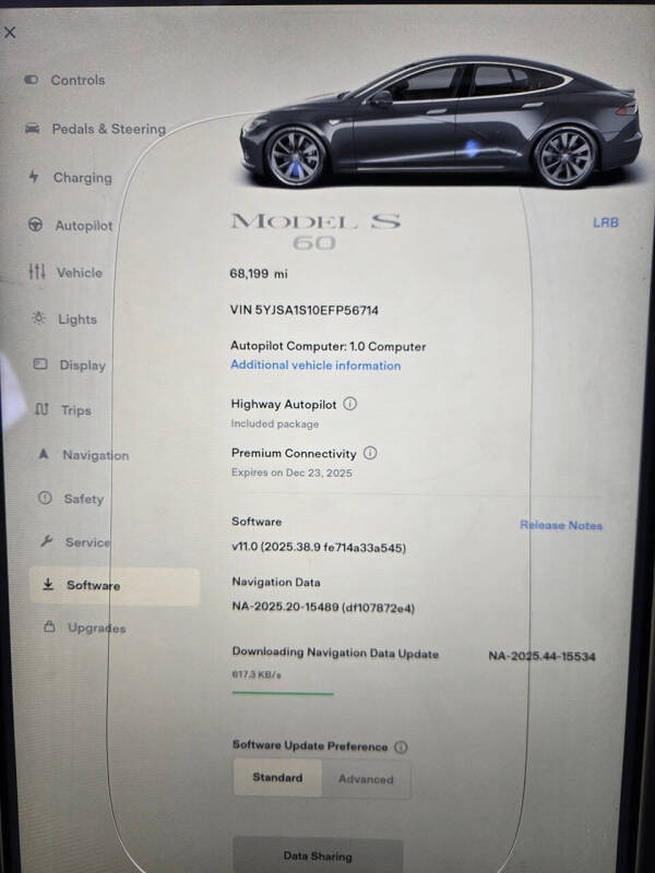 2014 Tesla Model S 60