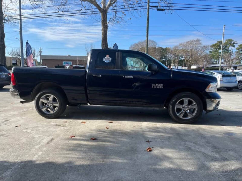 Used 2014 RAM Ram 1500 Pickup SLT with VIN 1C6RR6GG0ES303687 for sale in Wilmington, NC