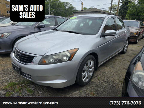 2009 Honda Accord for sale at SAM'S AUTO SALES in Chicago IL