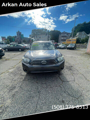 2008 Toyota Highlander for sale at Arkan Auto Sales in Worcester MA