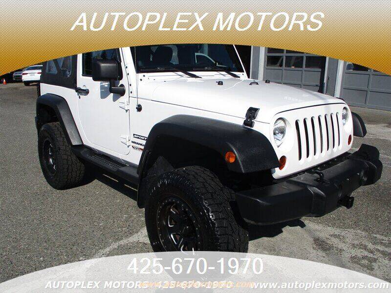 2013 Jeep Wrangler for sale at Autoplex Motors in Lynnwood WA