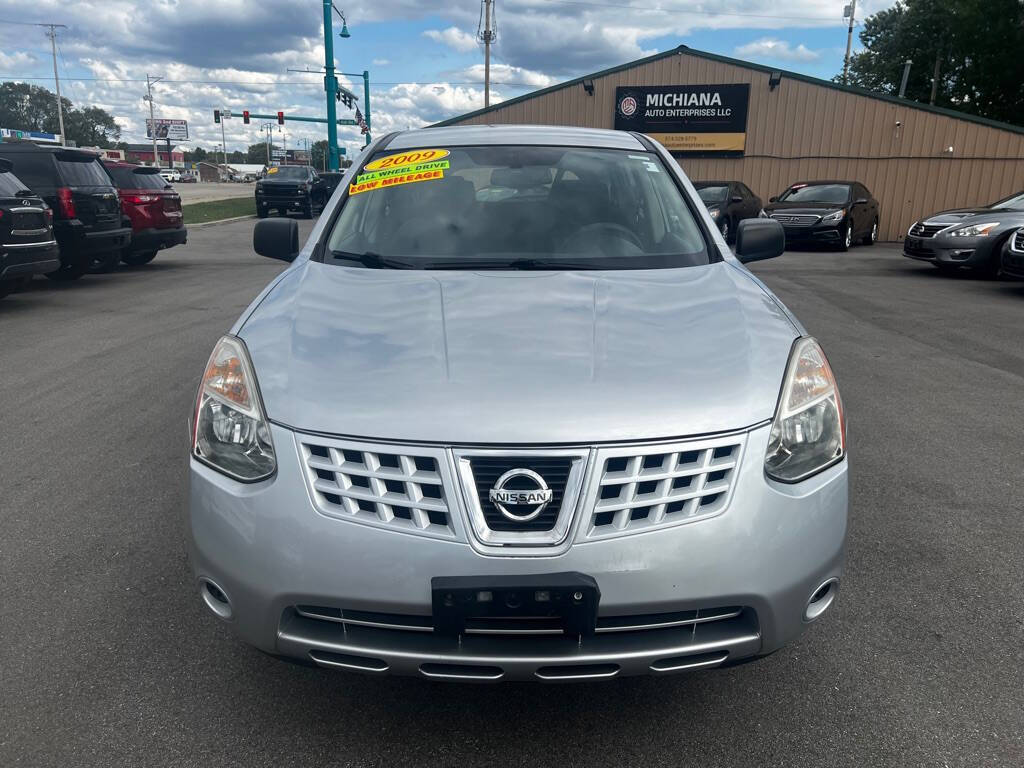 Silver 2009 Nissan Rogue S AWD S Crossover 4dr 2