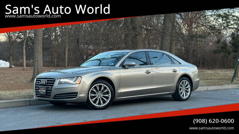 2011 Audi A8 L for sale at Sam's Auto World in Roselle NJ