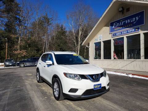 2015 Nissan Rogue for sale at Fairway Auto Sales in Rochester NH